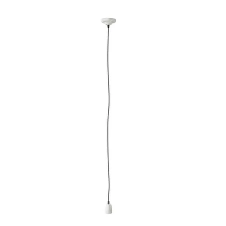 Lampa wisząca FABIO czarna porcelana 230V E27 60W R10618 - RedLux