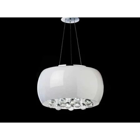 Lampa stylowa wisząca / Plafon QUINCE 50 biała  biała AZ0702 - Azzardo