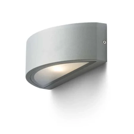 Kinkiet LESA srebrna 230V E27 26W IP54 R10366 - RedLux
