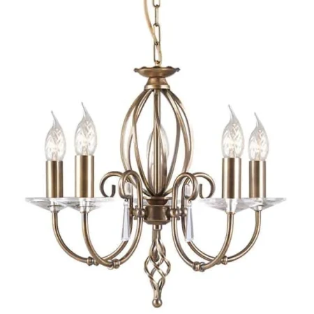 Lampa wisząca AEGEAN AG5 AGED BRASS - Elstead Lighting