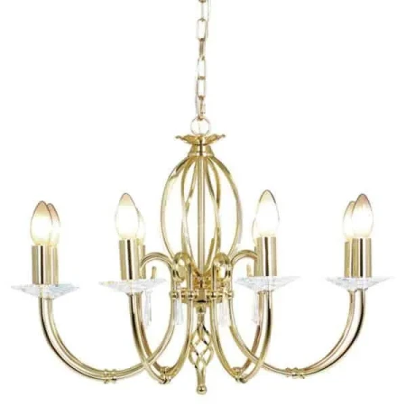 Lampa wisząca AEGEAN AG8 POL BRASS - Elstead Lighting