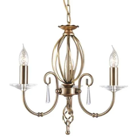 Lampa wisząca AEGEAN AG3 AGED BRASS - Elstead Lighting