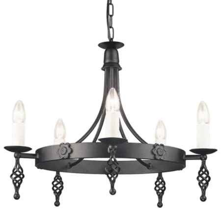 Żyrandol BELFRY BY5 BLACK - Elstead Lighting