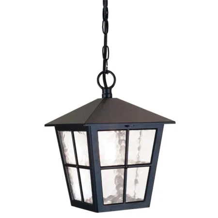 Lampa wisząca CANTERBURY BL48M BLACK IP44 - Elstead Lighting