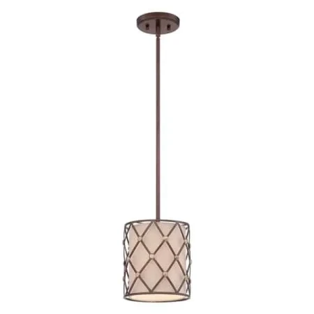 Lampa wisząca BROWN LATTICE QZ/BROWNLATT/P/S - Elstead Lighting