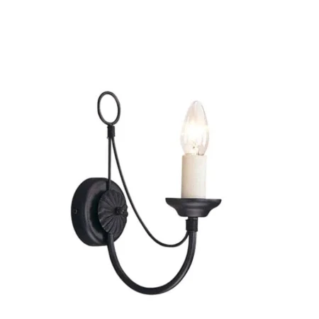 Kinkiet CARISBROOKE CB1 BLACK - Elstead Lighting