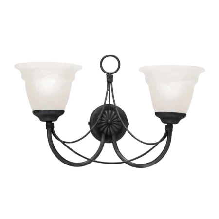 Kinkiet CARISBROOKE CB2 BLACK - Elstead Lighting