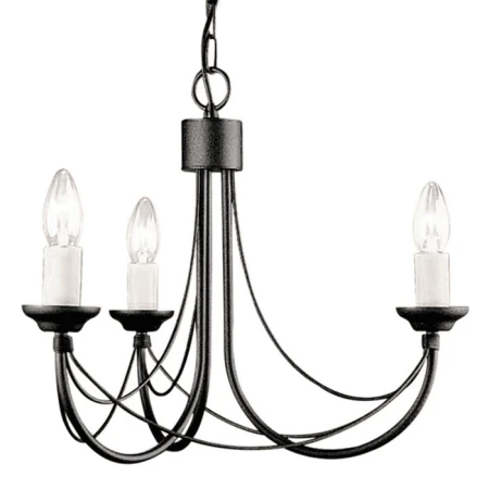 Żyrandol CARISBROOKE CB3 BLACK - Elstead Lighting