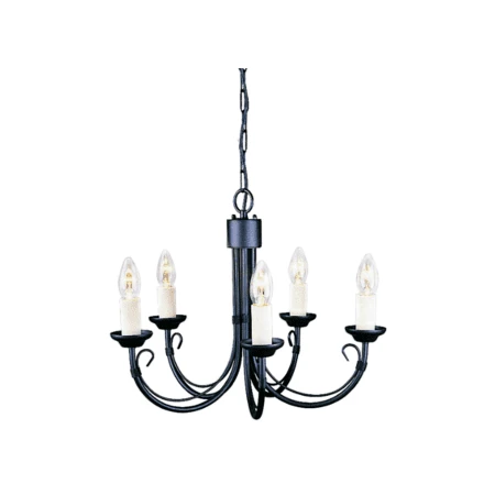 Lampa wisząca CHARTWELL CH5 BLACK - Elstead Lighting