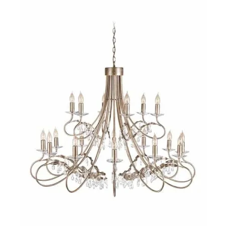 Żyrandol CHRISTINA CRT18 SIL/GOLD - Elstead Lighting