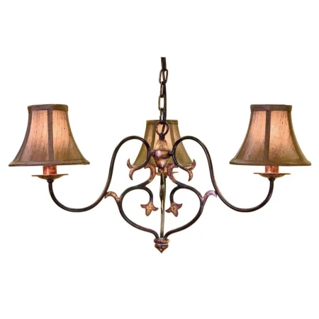 Żyrandol CONISTONC CN3 BUR/GOLD - Elstead Lighting