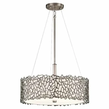 Lampa wisząca SILVER CORAL KL/SILCORAL/P/A - Elstead Lighting