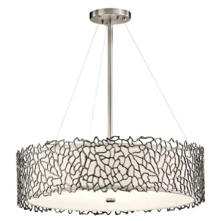 Lampa wisząca SILVER CORAL KL/SILCORAL/P/B - Elstead Lighting