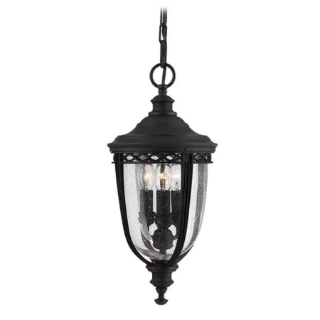 Lampa wisząca ENGLISH BRIDLE  FE/EB8/M BLK IP44 - Elstead Lighting
