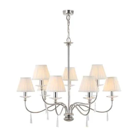 Żyrandol FINSBURY PARK FP9 POL NICKEL - Elstead Lighting
