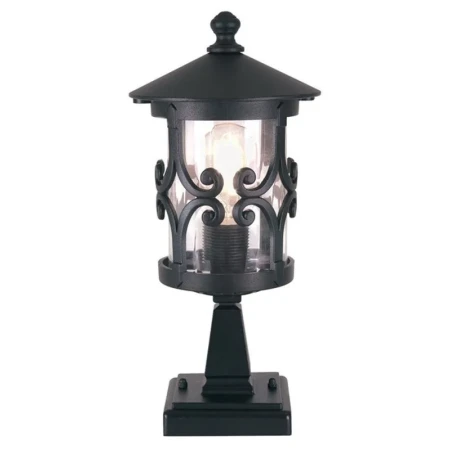 Lampa stojąca HEREFORD BL12 BLACK IP23 - Elstead Lighting