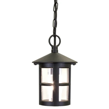 Lampa wisząca HEREFORD BL21B BLACK IP43 - Elstead Lighting
