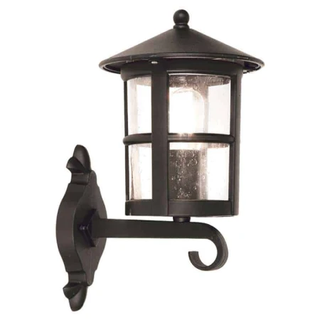 Kinkiet HEREFORD BL8 BLACK IP23 - Elstead Lighting