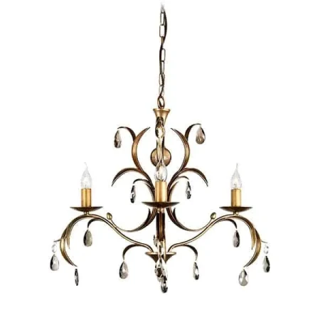 Żyrandol LILY LL3 ANT BRZ - Elstead Lighting