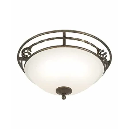 Plafon PEMBROKE PB/F/A BLK/GOLD - Elstead Lighting