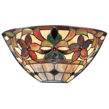 Kinkiet witrażowy TIFFANY KAMI QZ/KAMI/WU - Elstead Lighting