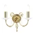 Kinkiet AEGEAN AG2 POL BRASS - Elstead Lighting