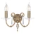 Kinkiet AEGEAN AG2 AGED BRASS - Elstead Lighting