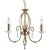 Lampa wisząca AEGEAN AG3 AGED BRASS - Elstead Lighting