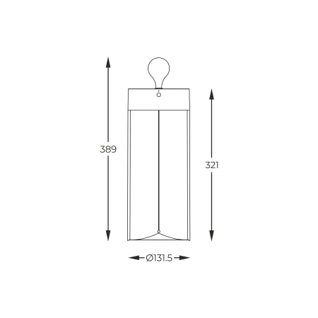 Lampa stojąca LED bezprzewodowa ładowanie USB 1003 ESTERNO L - Zuma Line