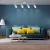 Listwa sufitowa z ruchomym reflektorem szyna 4xGU10 biała 378 - Decorativi