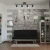 Listwa sufitowa z ruchomym reflektorem szyna 4xGU10 czarna 379 - Decorativi