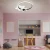 Lampa do pokoju dziecięcego LED na pilota gwiazdki biało czarne 60W  417 - Decorativi