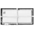 Panel LED NATYNKOWY czarny 60X30cm 36W barwa neutralna 4000K 647 - Decorativi