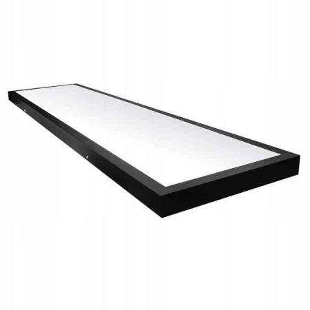 Panel LED plafon natynkowy 120x30 czarny 60w 4000K 556 - Decorativi