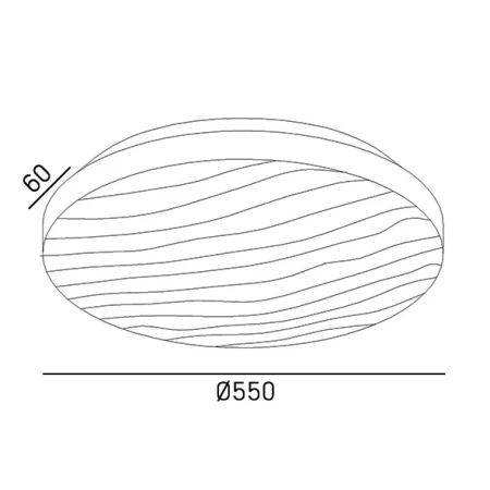 Plafon klasyczny biały TAO C01793WH + PILOT – Cosmo Light