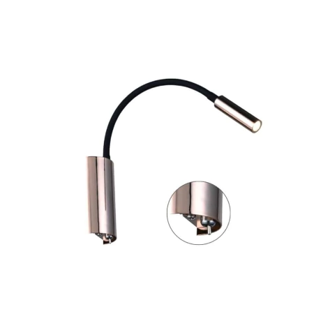 Kinkiet nowoczesny Nuto Nero Gold OR81695 - Open Design Highlights