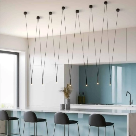 Lampa loft wisząca VIVA VII NERO OR84344 - Open Design Highlights