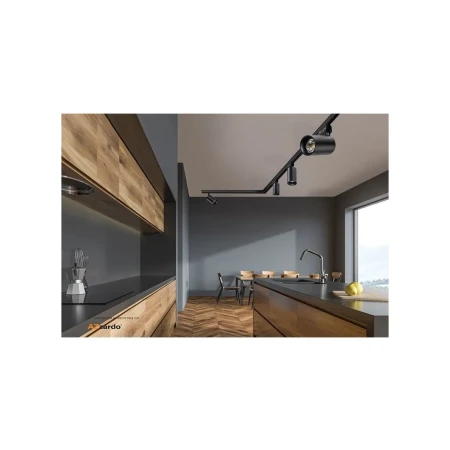 Lampa do szynoprzewodu czarna Eiger 3Line GU10 AZ4205 - Azzardo