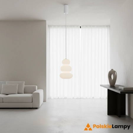 Lampa wisząca ORLANDO  biały połysk 8824 - Argon