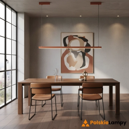 Lampa wisząca góra / dół MIAMI terakota 8834 - Argon