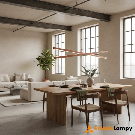 Lampa wisząca góra / dół MIAMI terakota 8837 - Argon