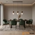 Lampa wisząca VOLANTE ciemne drewno dąb dark honey 6358 - Argon