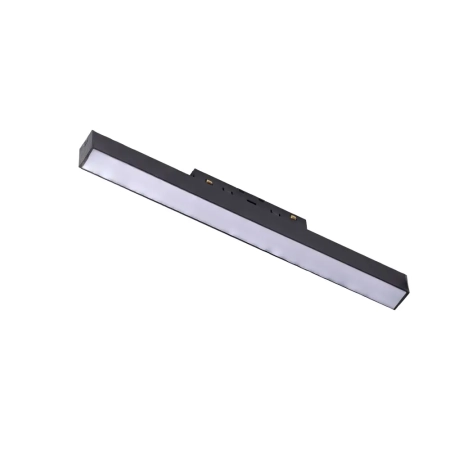 Azzardo Lampa szynowa magnetyczna aluminiowa czarna 60cm AZ5477 z serii SAGA II