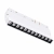 Azzardo Reflektor szynowy magnetyczny aluminiowy biały 12W AZ6508 z serii ALFA CYRUS 2LINE
