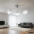 Lampa sufitowa chromowana 3-punktowa ze szkłem kryształowym 8823/3 z serii CARMEN - Lampy Elem