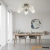 Lampa sufitowa mosiężna 5-punktowa 58cm 8979/5 z serii MERIDA - Lampy Elem