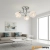 Lampa sufitowa chromowana 3-punktowa 8836/3 z serii EVITA - Lampy Elem