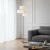 Lampa podłogowa chromowana 3-punktowa DRS8006/3F 8C z serii ANTILA - Lampy Elem
