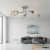 Lampa sufitowa chromowana szklana 3-punktowa 8270/3 8C z serii Santiago - Lampy Elem