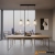 Lampa wisząca 3-punktowa czarno-złota szklana 6782/3 BL TR z serii MODENA - Lampy Elem
